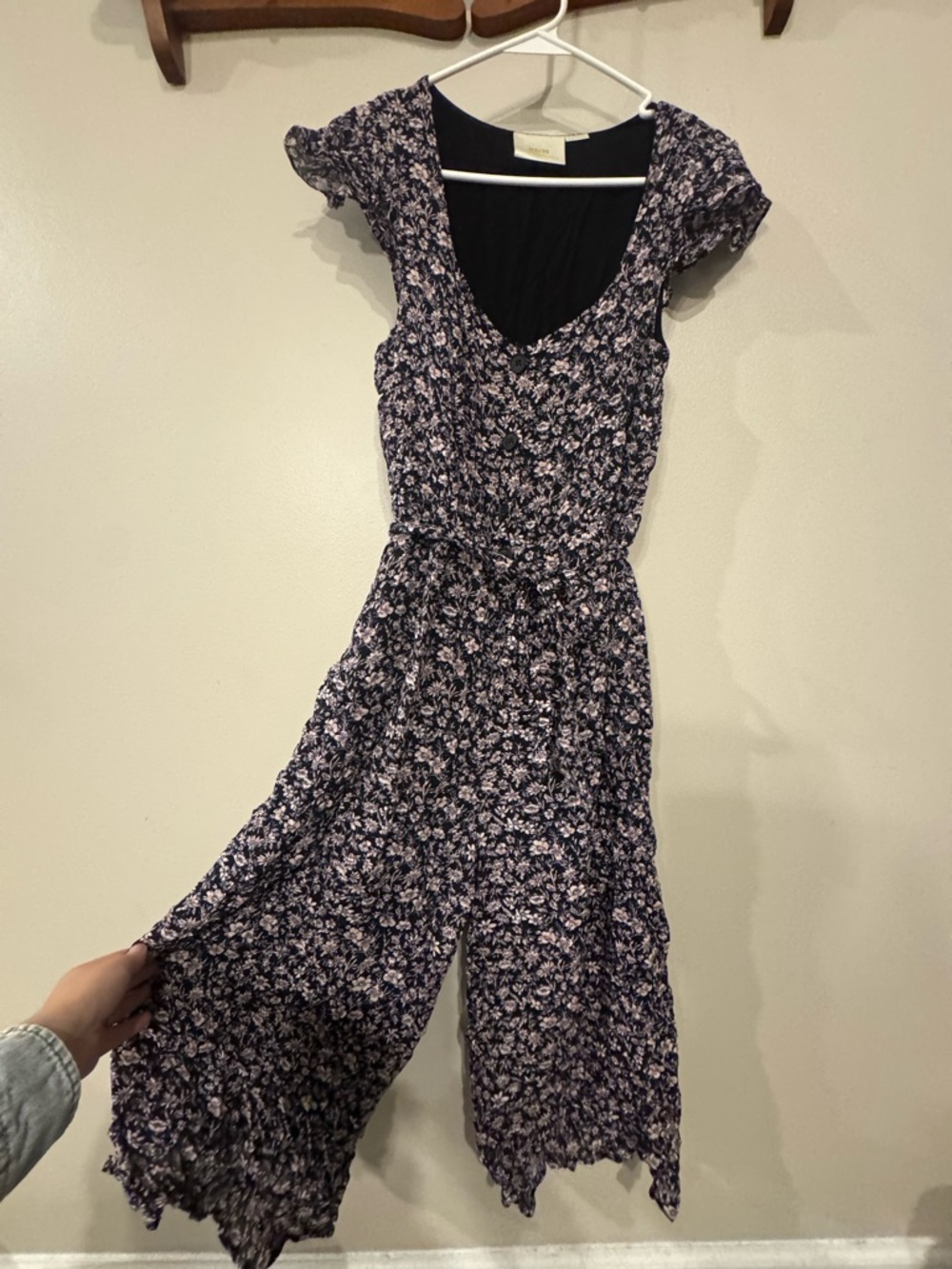 Floral Wide-Leg Jumpsuit